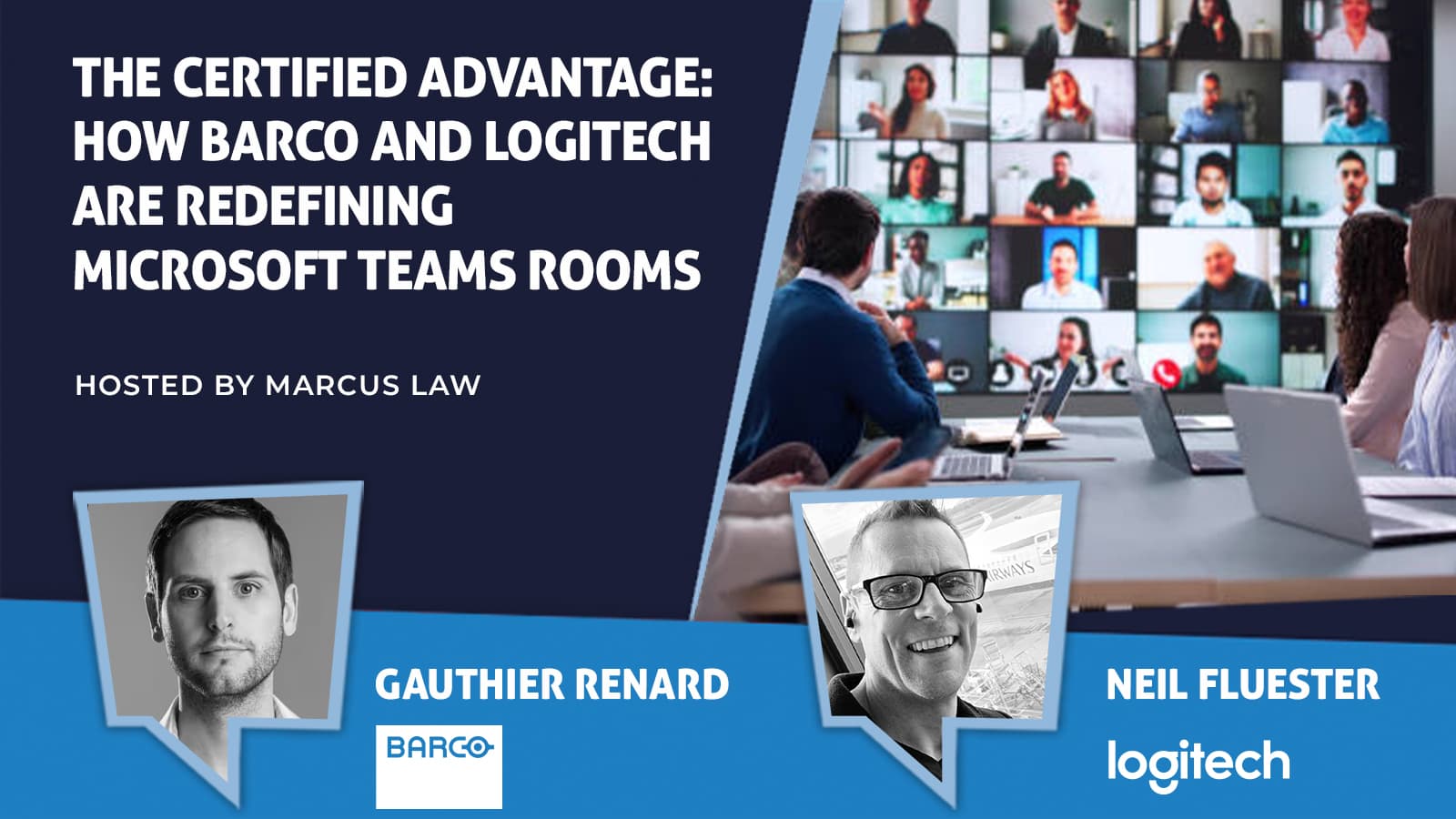 How Barco and Logitech Are Redefining Microsoft Teams Rooms