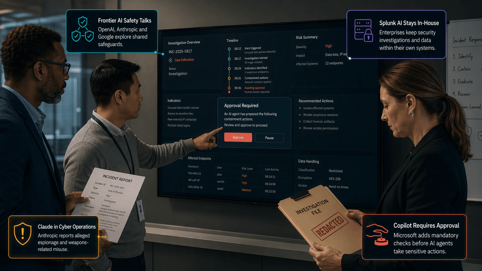 Cyber Round Up: AI Risks Get Real, Agents Take On More