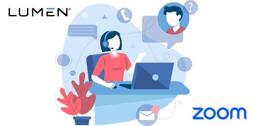 Lumen Now Supports Zoom Contact Centre Solutions