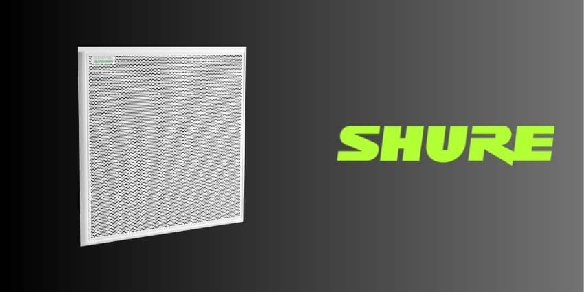 Shure MXA902 conferencing ceiling array launch