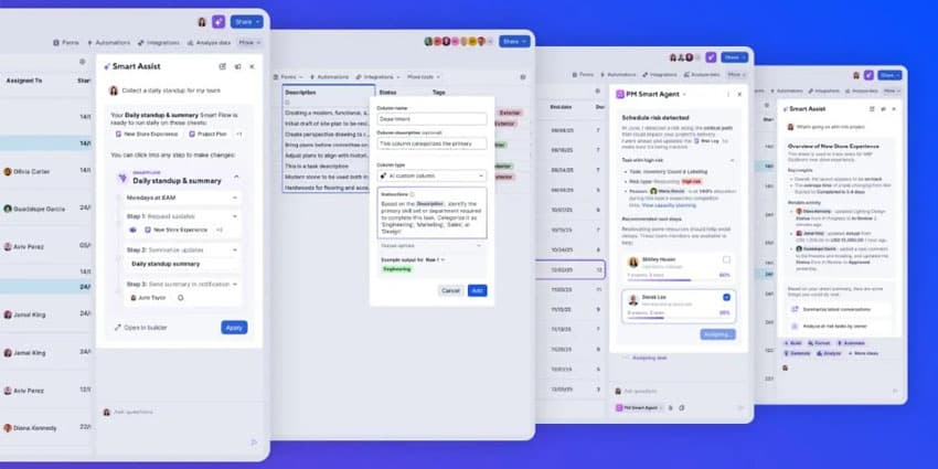 Smartsheet Unveils New AI Agent Platform to Elevate Productivity and Collaboration