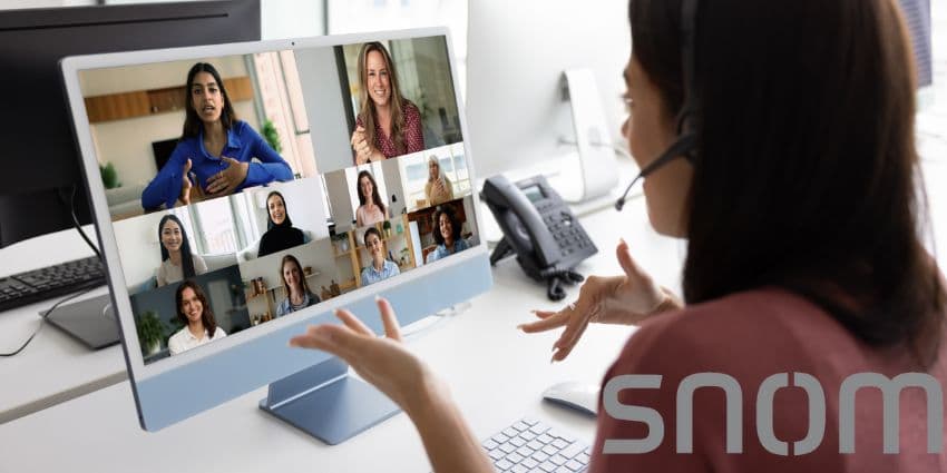 Snom Puts Video Front and Centre with V420 4K Camera