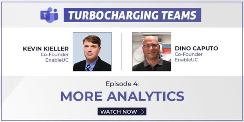 Turbocharging Teams Episode 4 - More Analytics