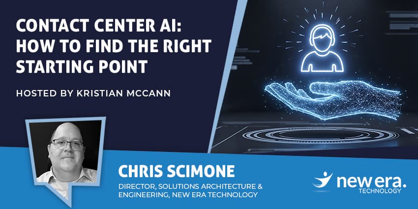 Contact Center AI: How to Find the Right Starting Point