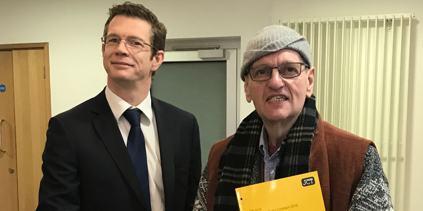 Chris Casey MD of The Casey Group with Julian Niman