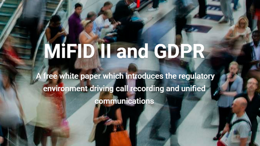 MiFID II and GDPR