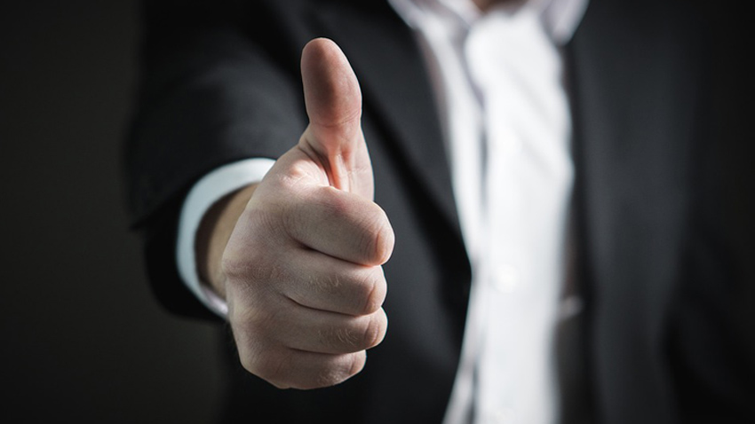 Nimans Thumbs Up