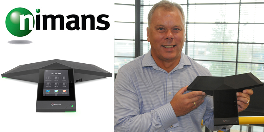 Nimans in Double Polycom Conferencing Boost