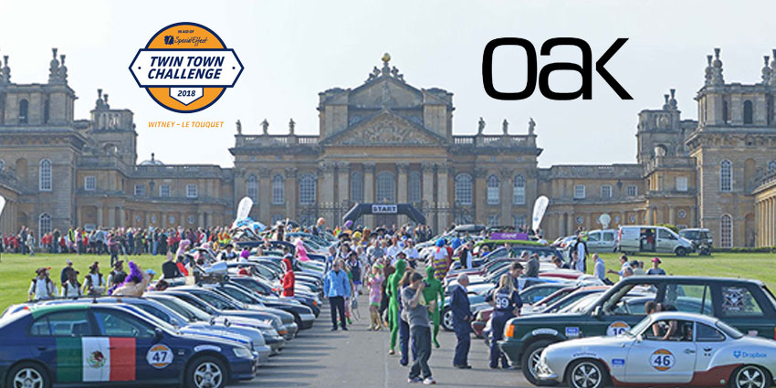 Oak Innovation Heads for France in a £500 Car for SpecialEffect Charity