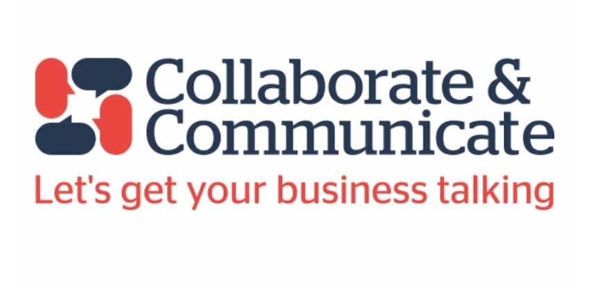 collaborate communicate 2017 logo