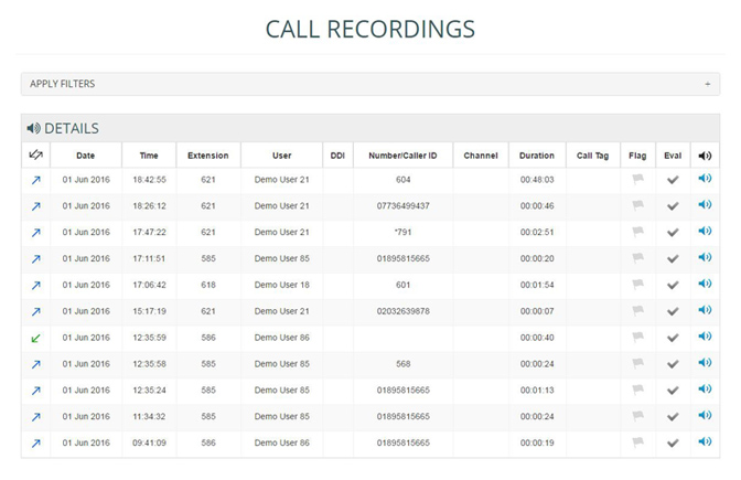 iCS Record Call Recordings