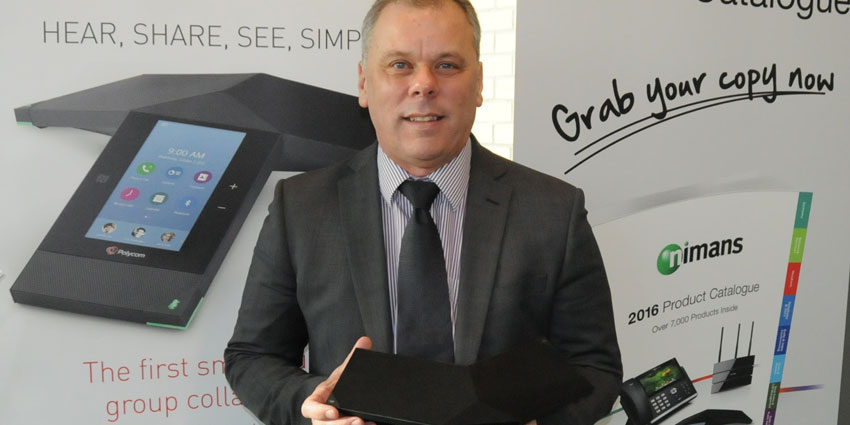Ian Brindle, Head of Conferencing and Telephony Sales at Nimans