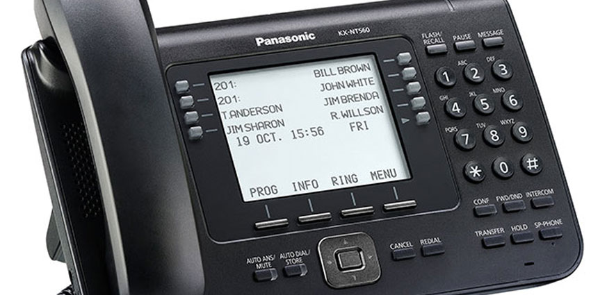 panasonic KX NT560 phone