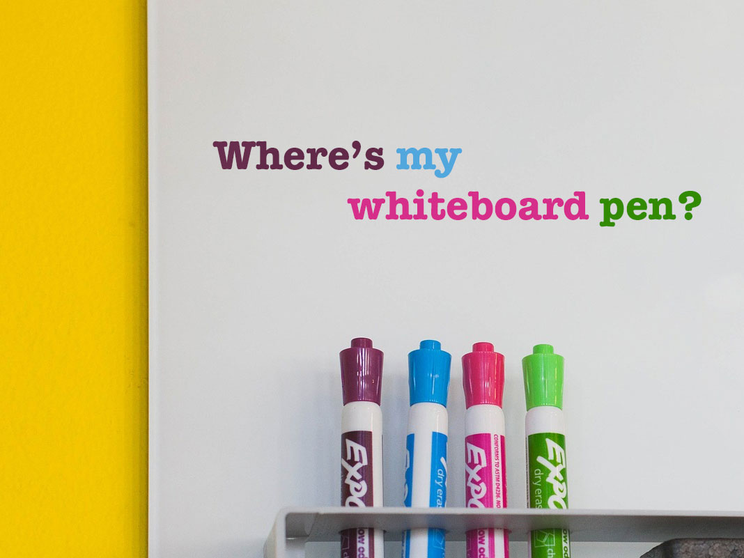 whiteboard pens