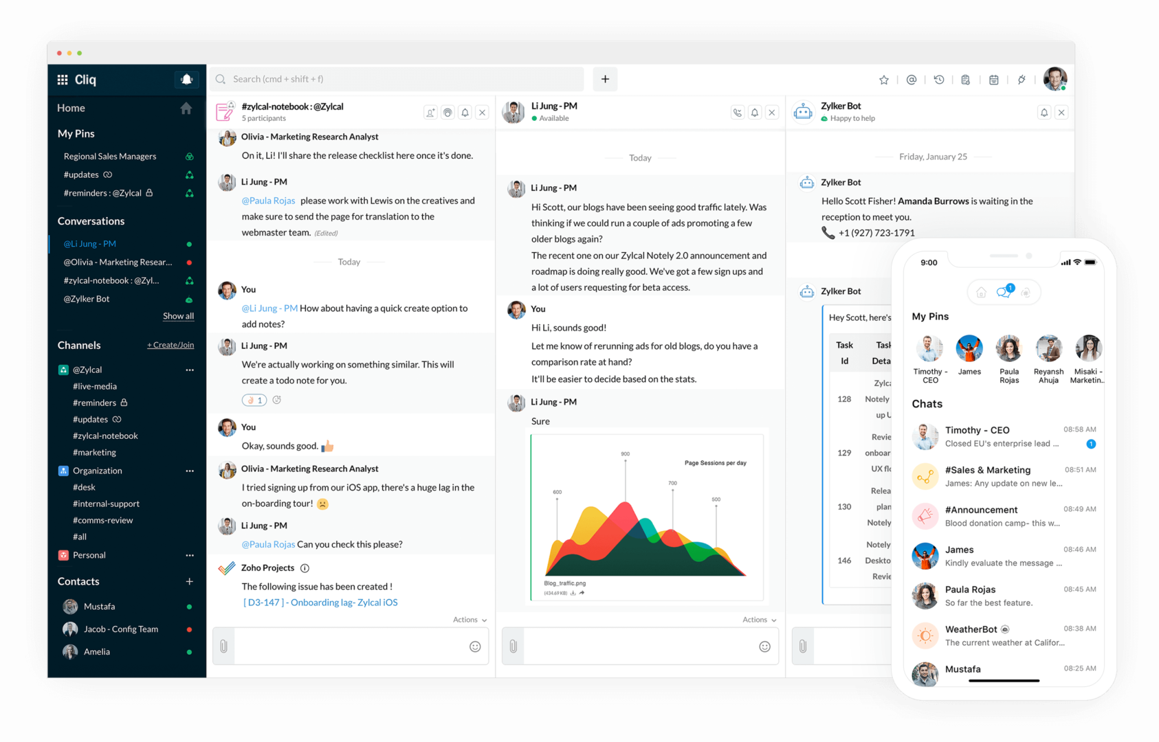 Zoho Cliq Review: Collaboration that Clicks - UC Today
