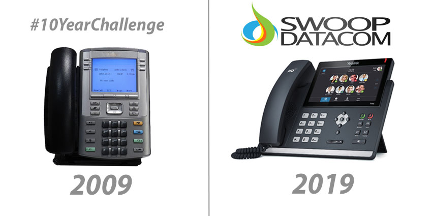 10 Year Challenge Swoop Datacom