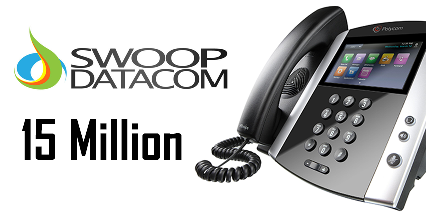 Swoop Datacom 15 Million Endpoints