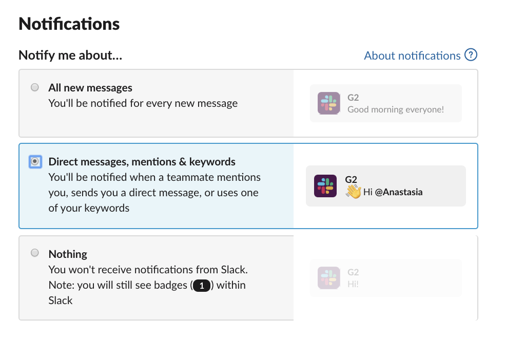 Slack Notifications