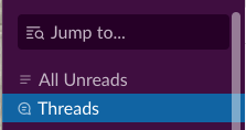 Slack Threads