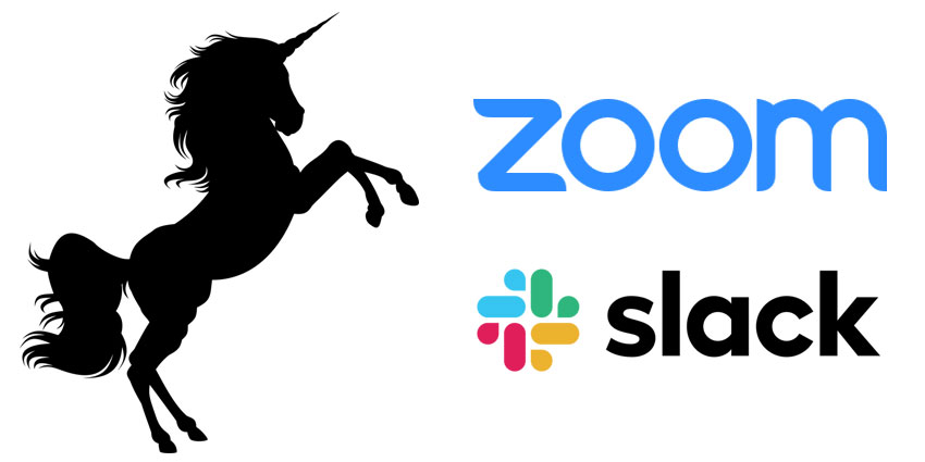 Zoom Slack Earnings Unicorns