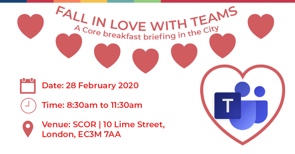 Core Event Social 3 fall in love with teams