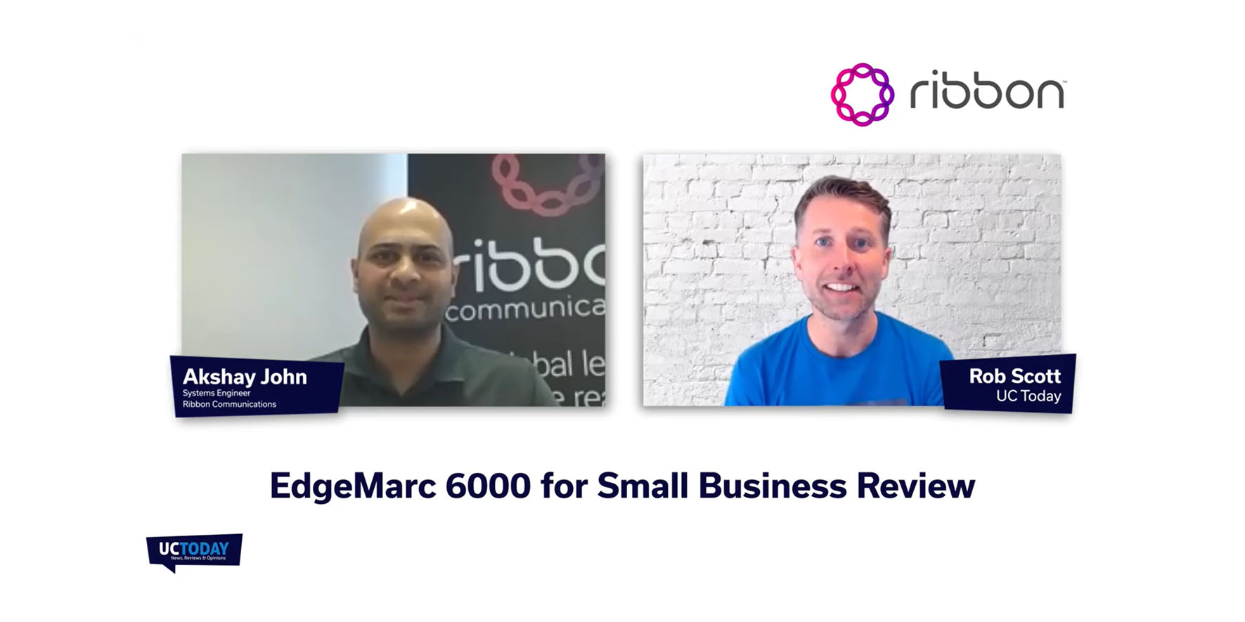 EdgeMarc 6000 for Small Business Review Ribbon