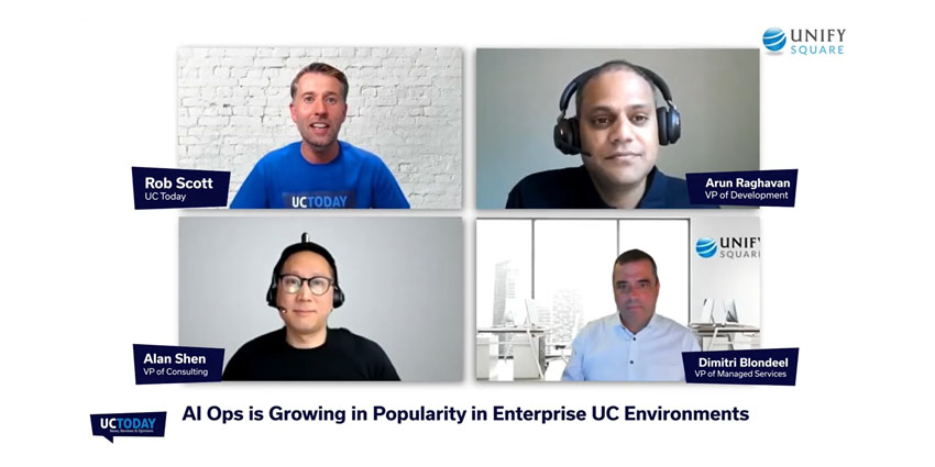 AI Ops is Growing in Popularity in Enterprise UC Environments