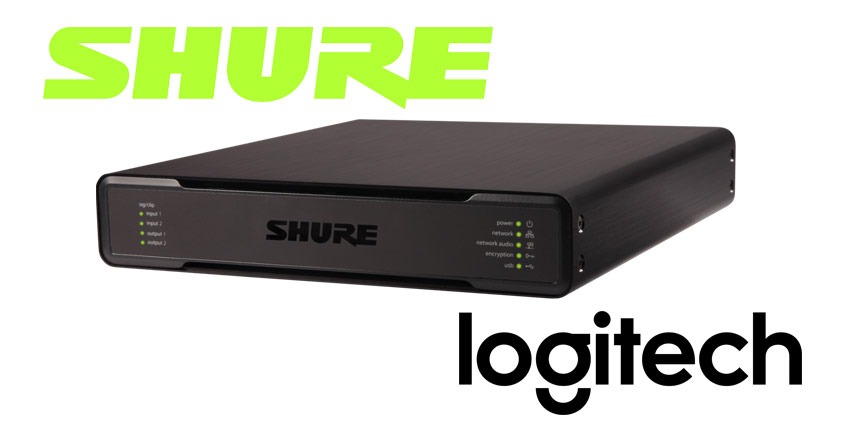 Shure-Logitech-Video-Conferncing-partnership