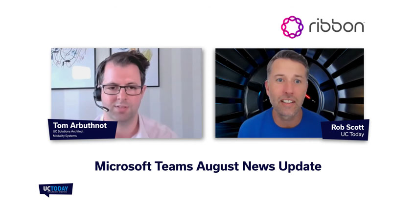 Microsoft Teams August Update 2020