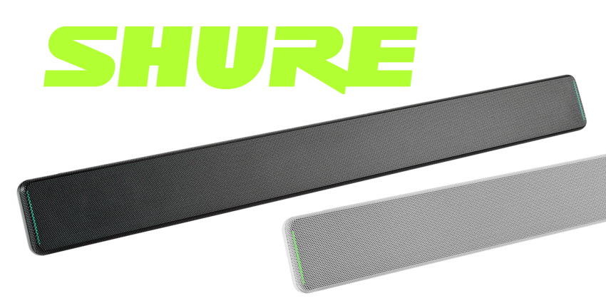 Shure-Launches-Microflex Advance MXA710-for-HQ-Sound-in-Smaller-Rooms