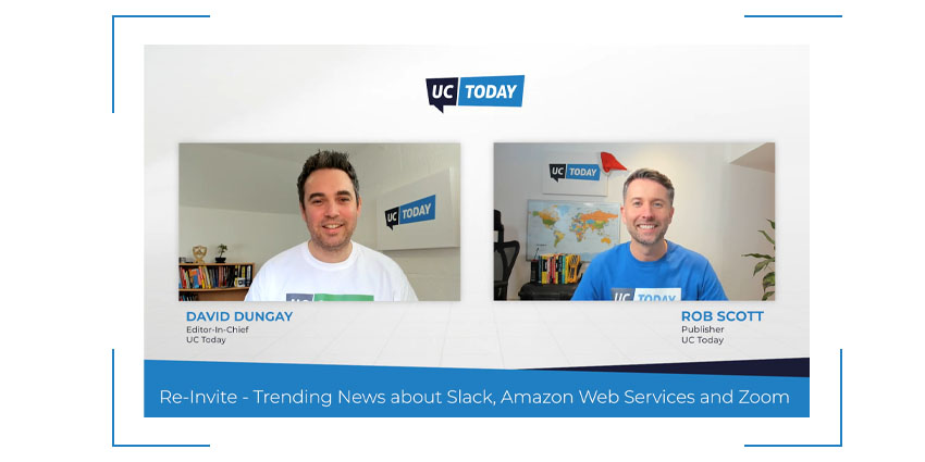 Re-Invite - Trending News about Slack, Amazing Web Services and Zoom