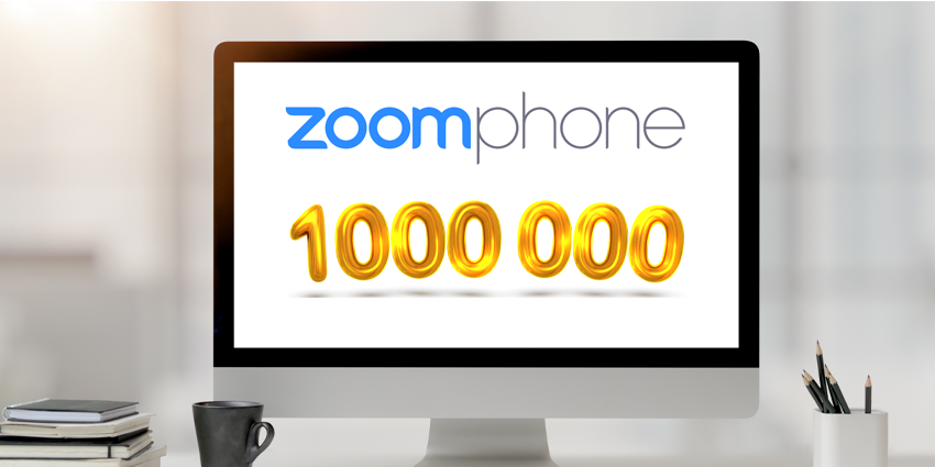 Zoom Rockets to One Million Zoom Phone Seats