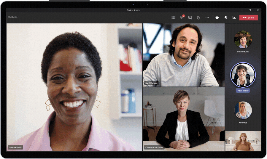 MS teams Dynamic View