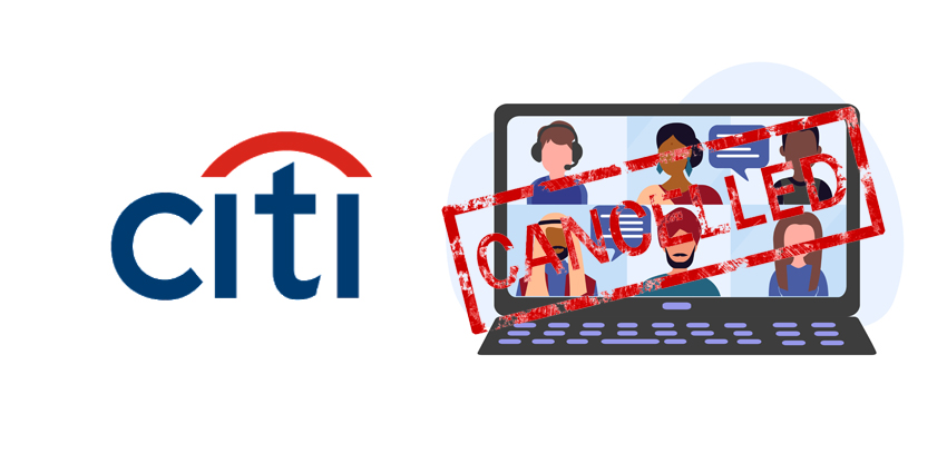 Citi bans Zoom calls