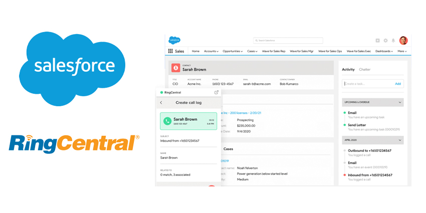 RingCentral Offers Direct Calling for Salesforce