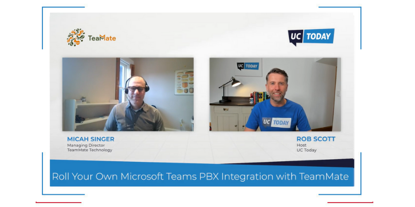 Roll Your Own Microsoft Teams PBX Integration with TeamMate