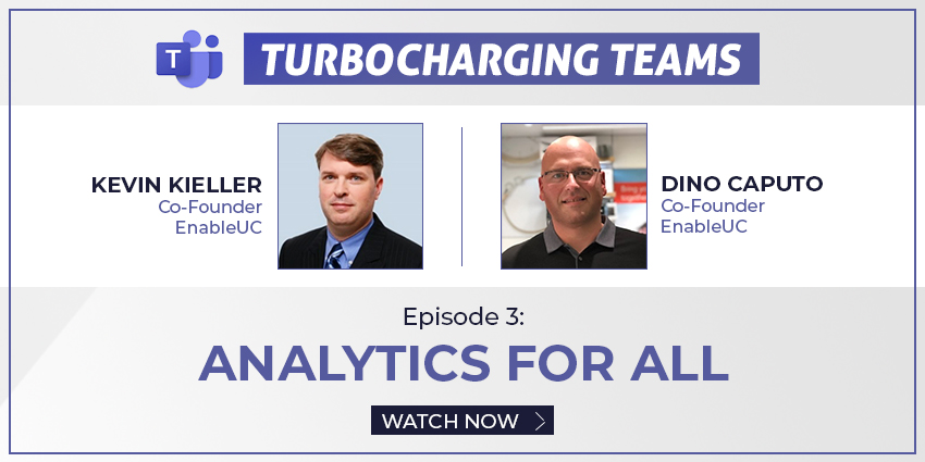 Turbocharging Teams Episode 3 - Analytics for All