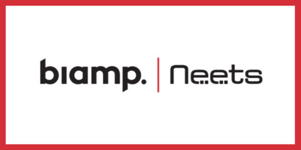 Biamp Impera Echo Plus 8EUB 8-button control pad, LAN, EU, black