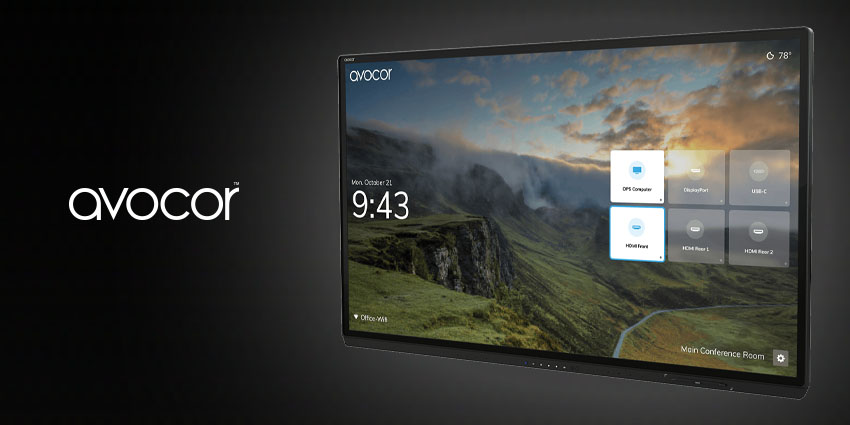 Avocor Introduces New Interactive Displays