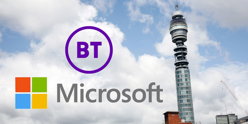 BT and Microsoft partner