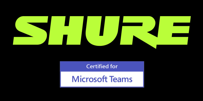 Shure Achieves Microsoft Teams Certification for Intellimix Room