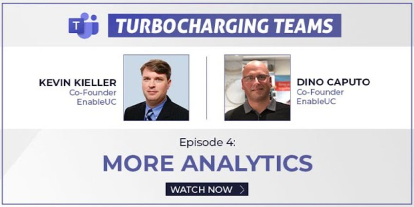 Turbocharging Teams Episode 4 - More Analytics