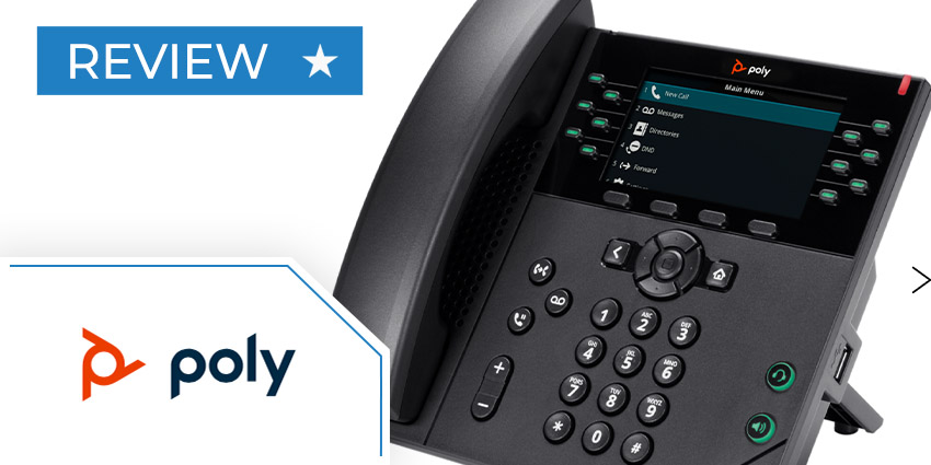 Poly VVX 450 Review: A Powerful Color Desk Phone