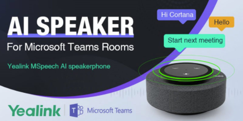 Yealink MSpeech USB-handsfree conferentieluidspreker met KI-functies Yealink MSpeech USB-handsfree conferentieluidspreker met KI-functies