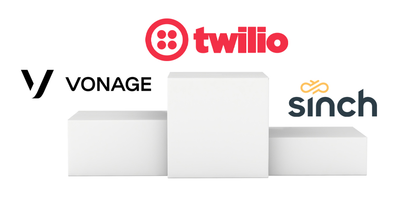 twillio vonage and sinch lead CPaaS market