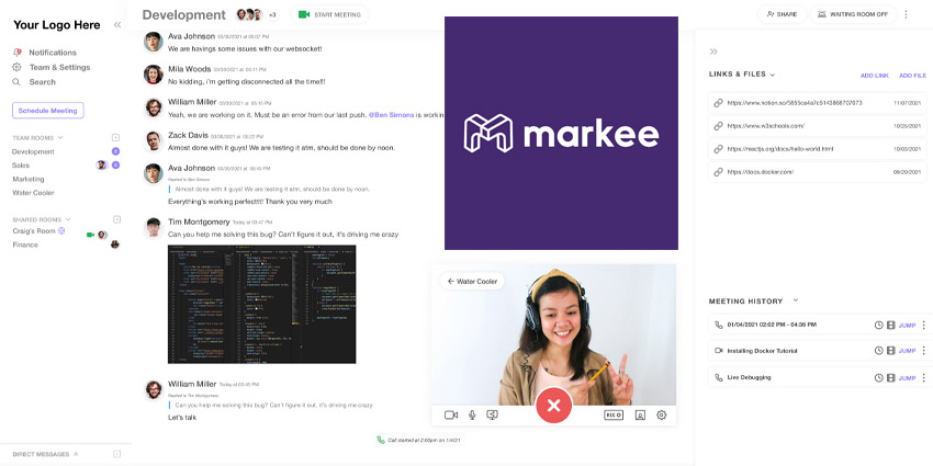 Markee Launches to take on Zoom and Slack