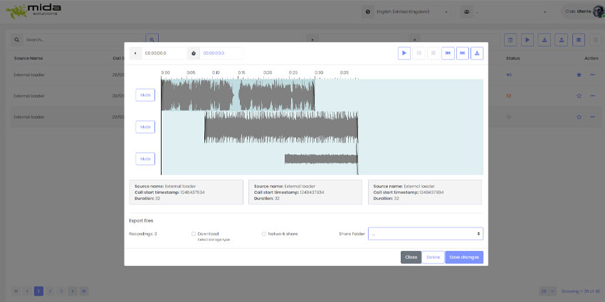 Mida Recorder offers improved UI and UX