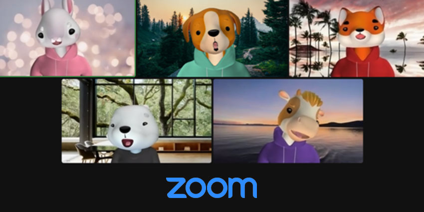 Become an Animal with Zoom Avatars 