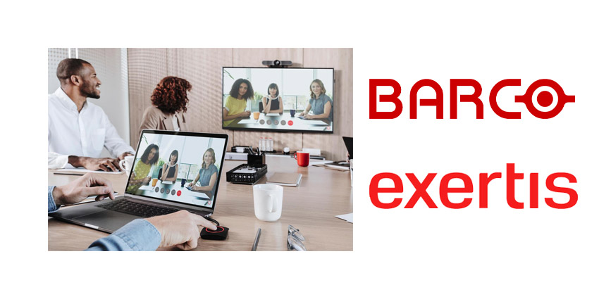 Barco and Exertis partner