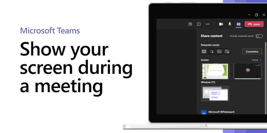 How to Share Screen Control in Microsoft Teams? 